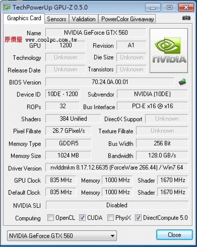 [24/01/2011] Galaxy Geforce GTX 560 Ti (11)