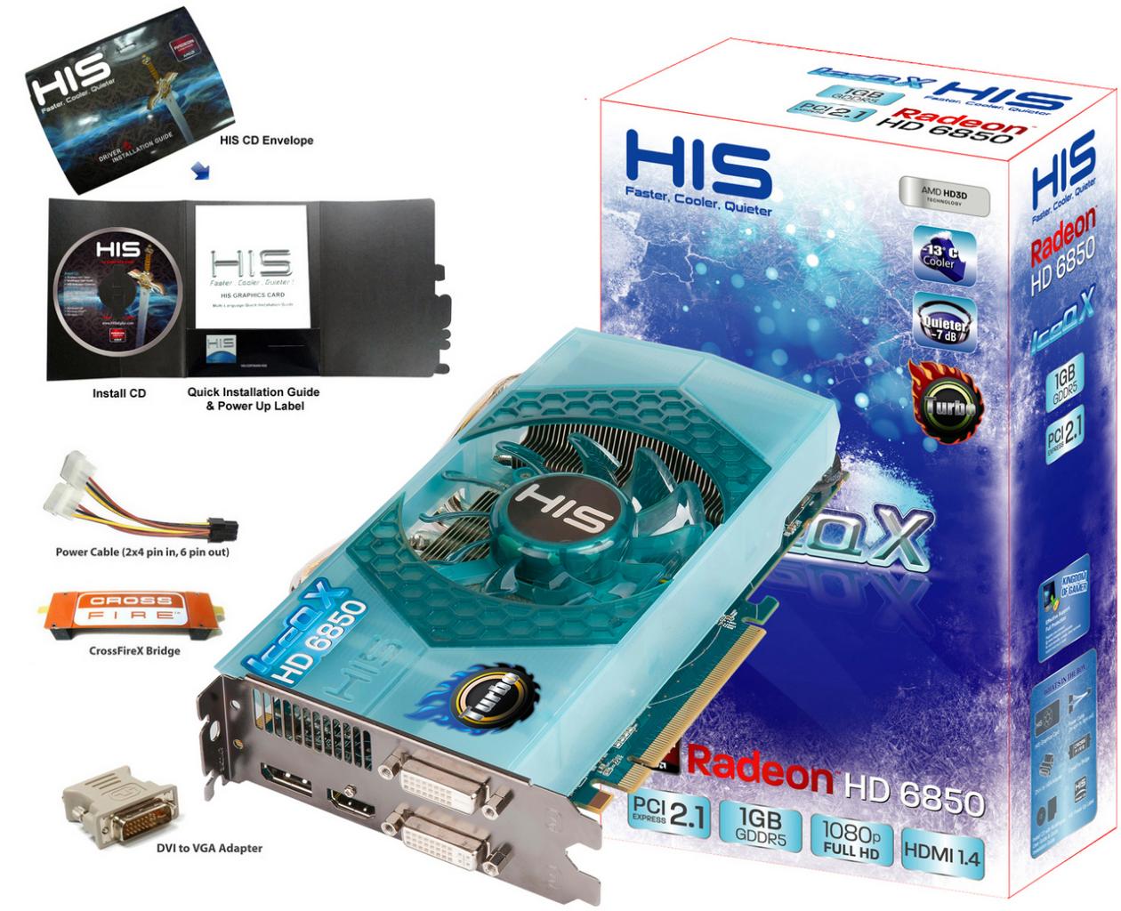 [19/01/2011] HIS Radeon HD 6850 IceQ X Turbo (1)
