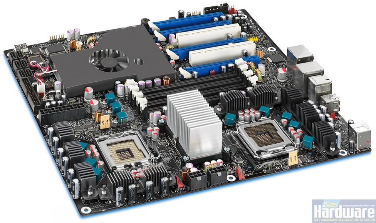 [26/01/2011] Intel D5400XS: Auch wenn AMDs Quadfather nicht gegen die Core 2 Quad ankam, ließ es sich Intel nicht nehmen mit 