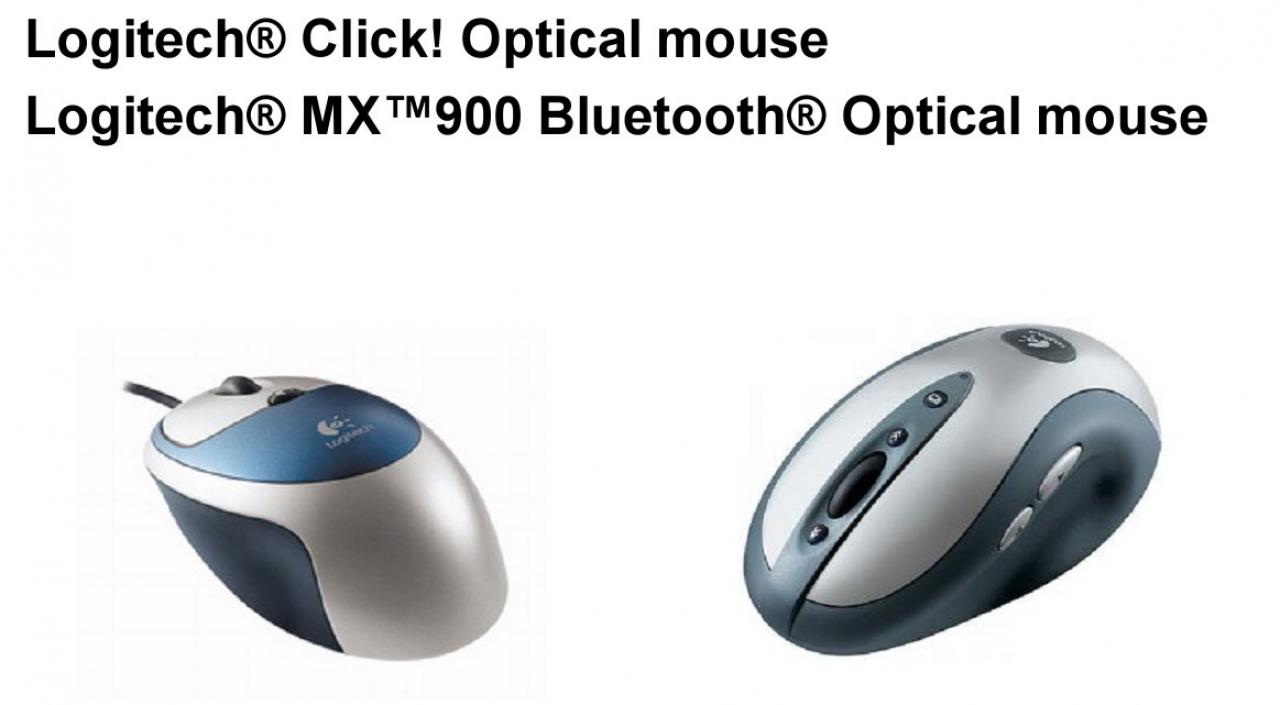 [20/01/2011] Logitech Click Optical Mouse MX900 Bluetooth