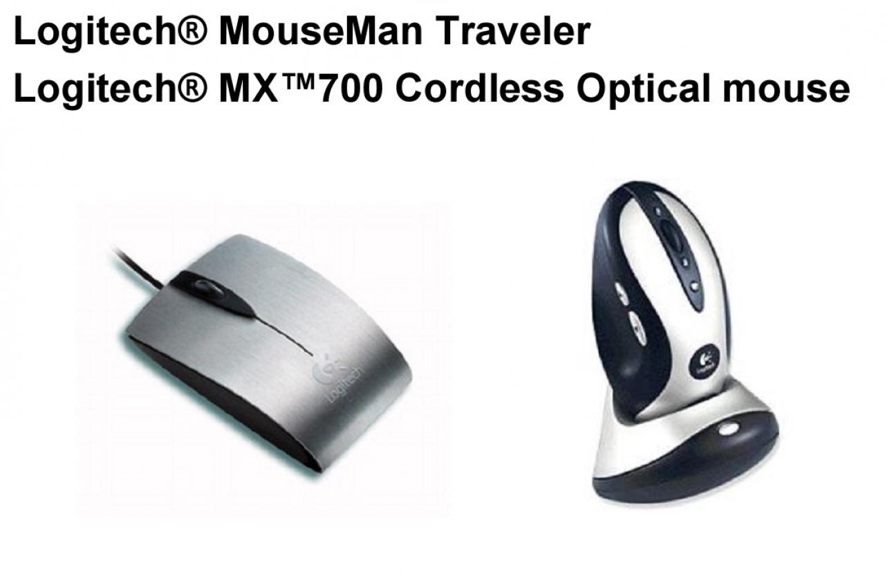 [20/01/2011] Logitech Mouseman Traveller MX700 Cordless Optical
