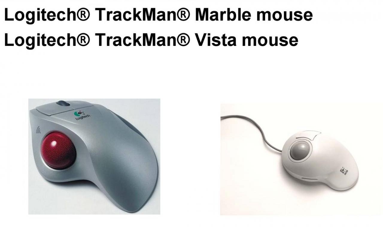 [20/01/2011] Logitech Trackman MarbleVista Mouse