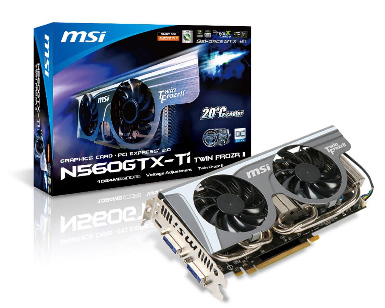 [25/01/2011] MSI N560GTX Ti Twin Frozr II OC 001
