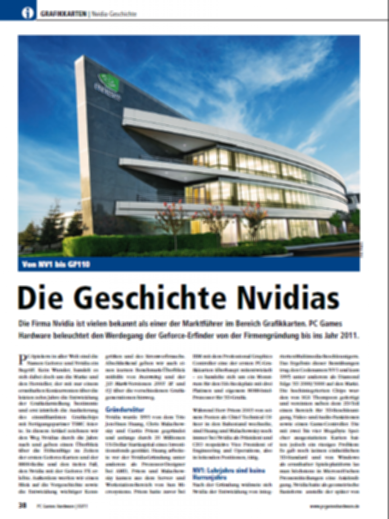 [31/01/2011] Nvidia Geschichte PCGH 03 2011 Seite 1