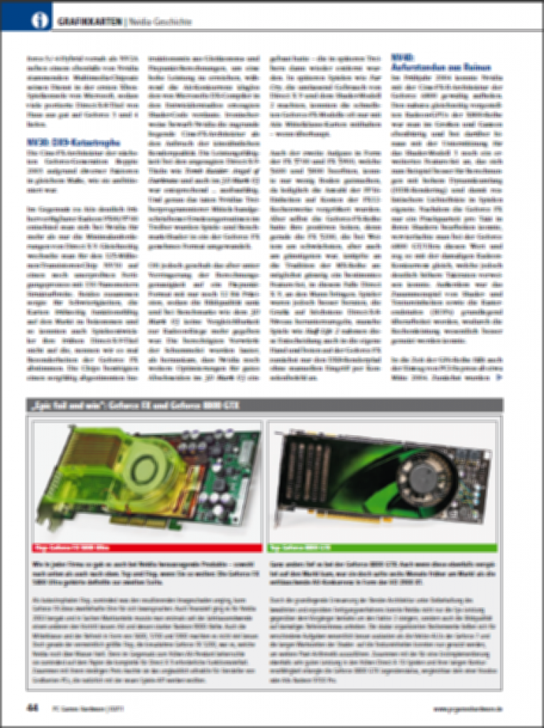 [31/01/2011] Nvidia Geschichte PCGH 03 2011 Seite 6