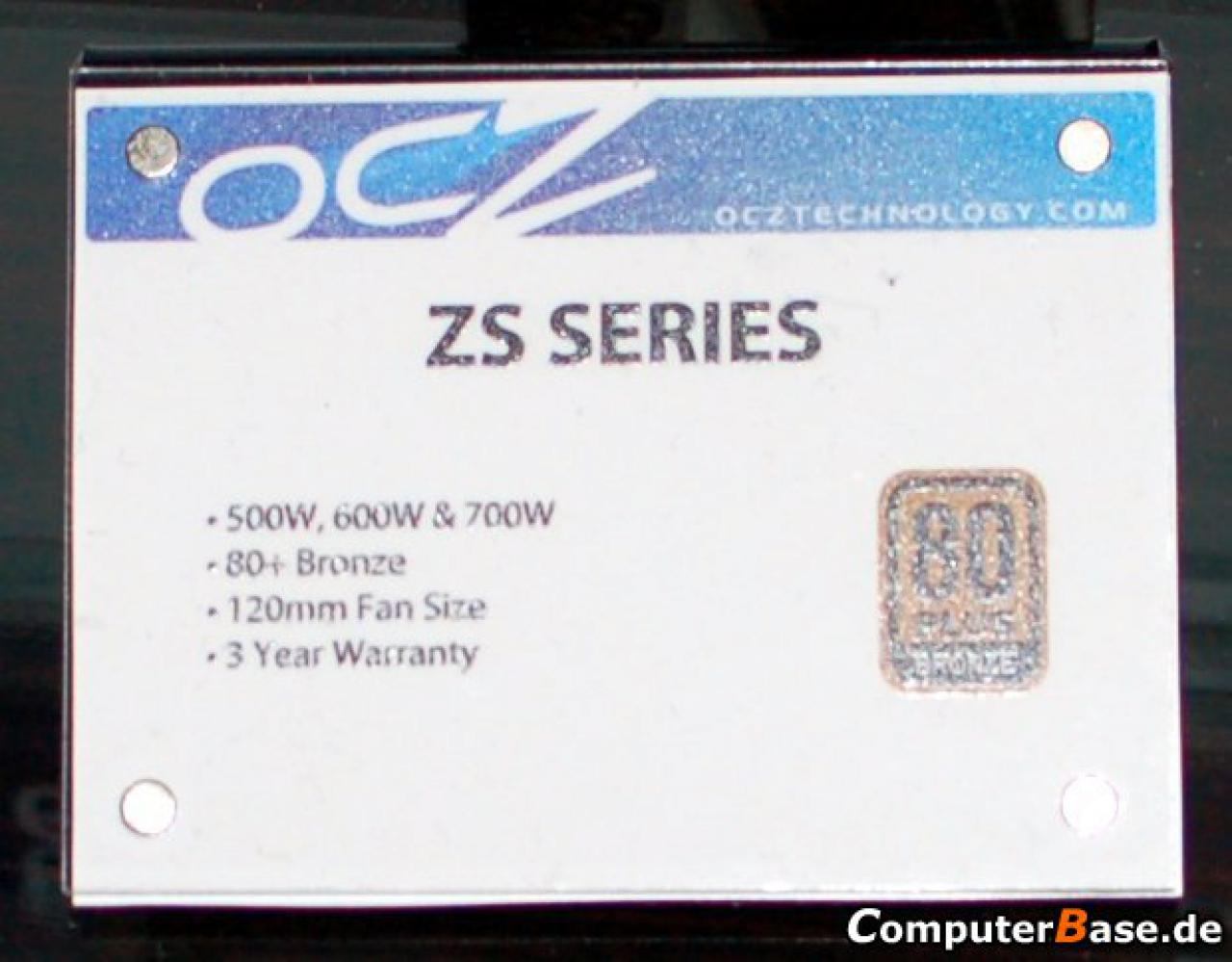 [20/01/2011] OCZ - Neue 80-Plus-Gold-Netzteile ZS und ZX (2)