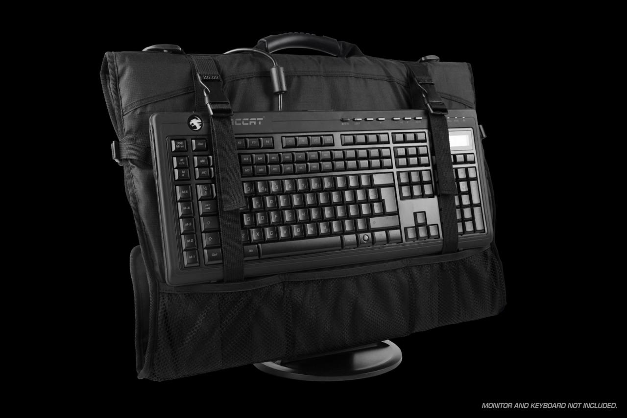 [31/01/2011] Roccat Tusko im PCGHX-Test: Monitor-Tasche für LAN-Partys (5)