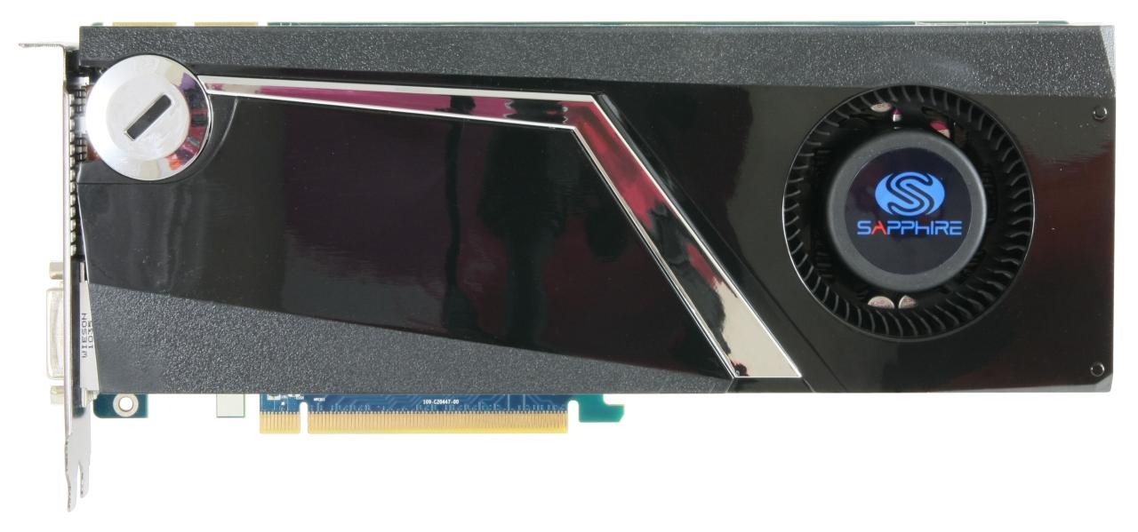 [21/01/2011] Sapphire Radeon HD 6970 im Eigendesign mit einer Art Schloss oder Schalter
