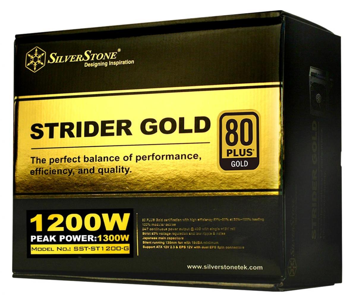 [10/01/2011] Silverstone Strider Gold: Neue Netzteilserie mit 750 bis 1.200 Watt und 80-Plus-Gold-Zertifizierung (3)