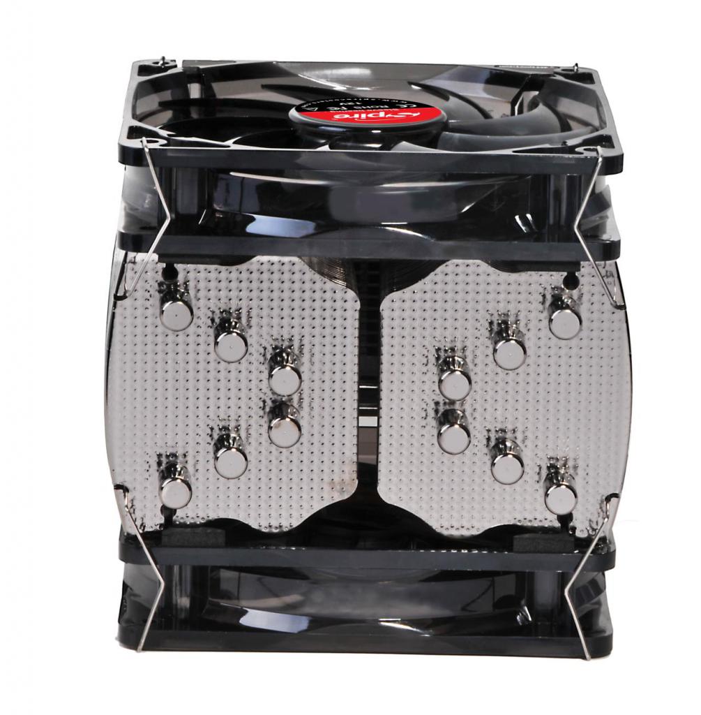 [07/01/2011] Spire Gemini: Neuer CPU-Kühler mit zwei 120-mm-Lüftern (4)