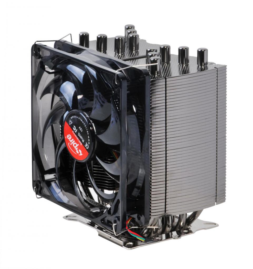 [07/01/2011] Spire Gemini: Neuer CPU-Kühler mit zwei 120-mm-Lüftern (5)