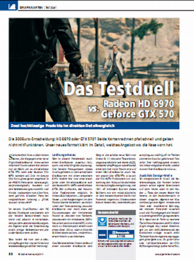 [31/01/2011] Grafikkarten-Testduell, Seite 1