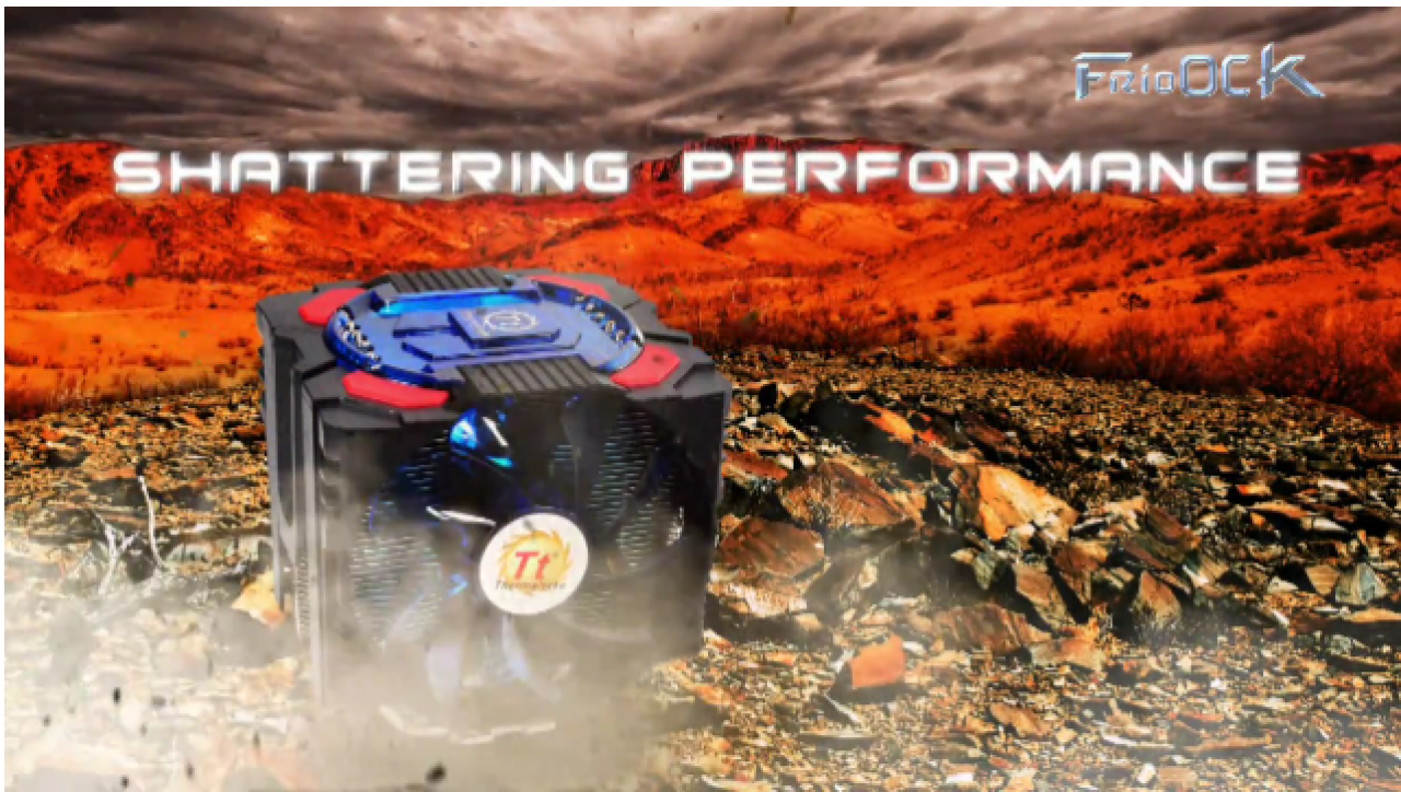 [14/01/2011] Thermaltake Frio OCK: Trailer stellt neuen CPU-Kühler für bis zu 240 Watt TDP vor