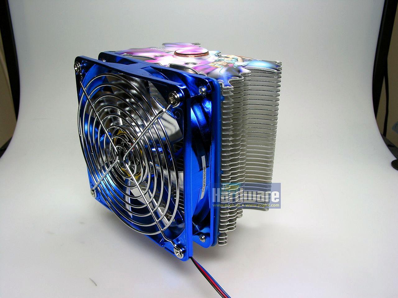 [21/01/2011] Titan Vanessa L-Type: Eine Conductor-Pipe und Lamellen in Schmetterlingsform, die von einem Aufkleber verziert werden, sieht man nicht oft.