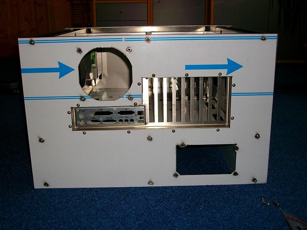 [28/01/2011] Mammut-Casecon-Projekt Stainless Steel - Update: Schrecksekunde nach der Fertigstellung (15)
