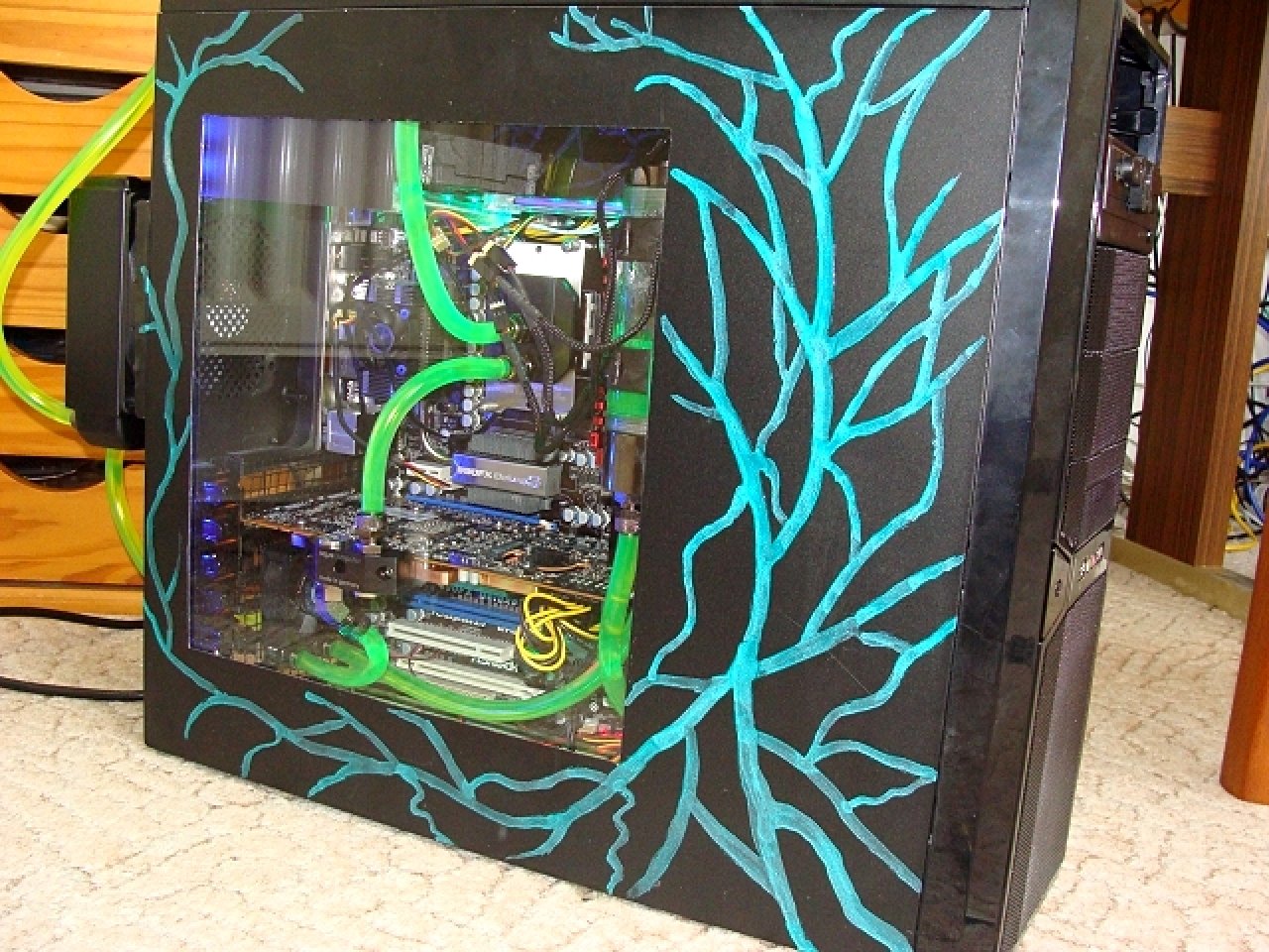 [21/01/2011] Mammuttagebuch zum Casemod-Projekt Aurora: Wakü-PC mit zwei Kreisläufen (135)