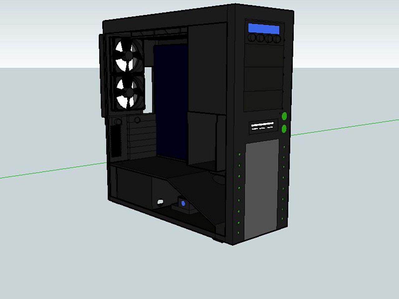 [21/01/2011] Mammuttagebuch zum Casemod-Projekt Aurora: Wakü-PC mit zwei Kreisläufen (144)
