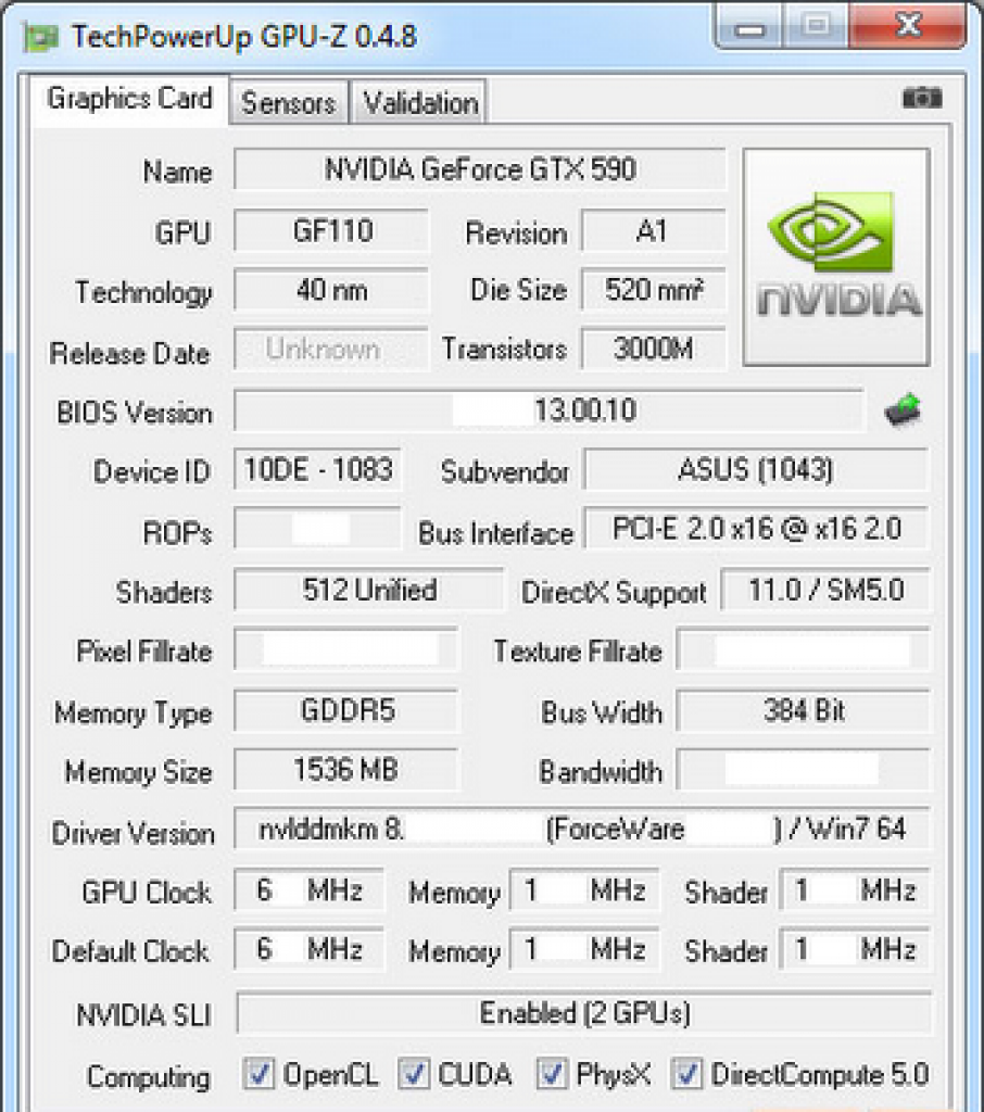 [17/02/2011] Neue Geforce-Modelle GTX 590 und GTX 550 Ti in Nvidia-Treiber-Eintrag aufgetaucht 