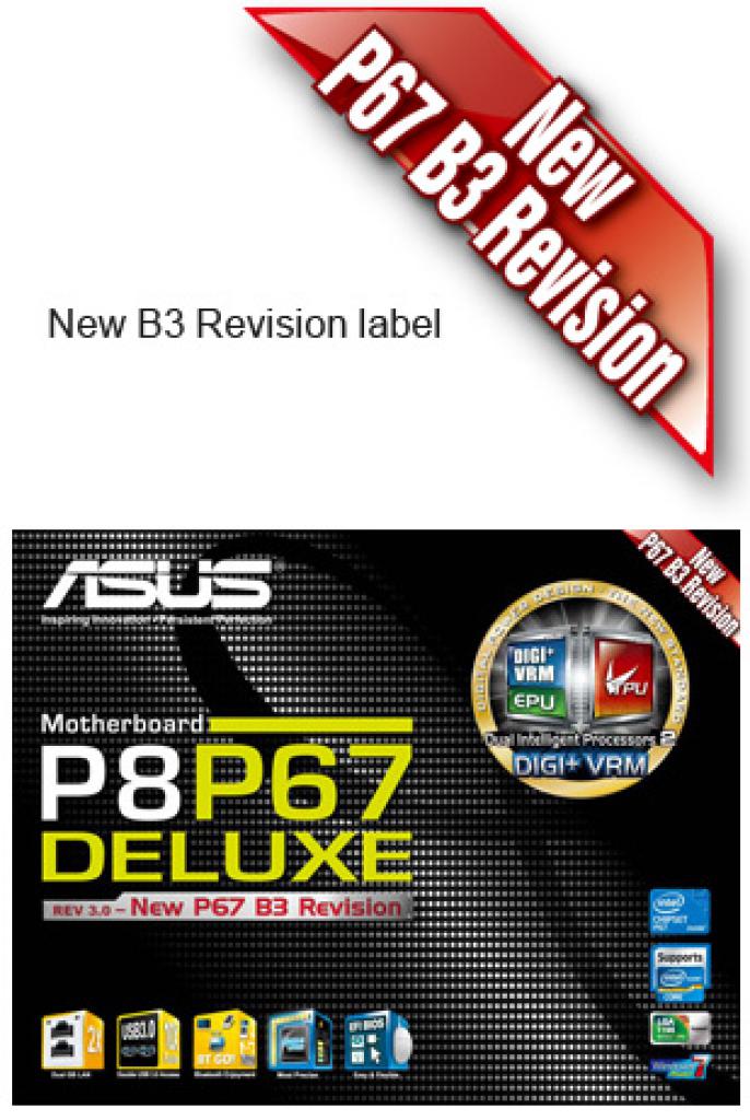 [25/02/2011] Asus: Sockel-1155-Boards mit Revision-B3-Chip erkennen - Verpackung