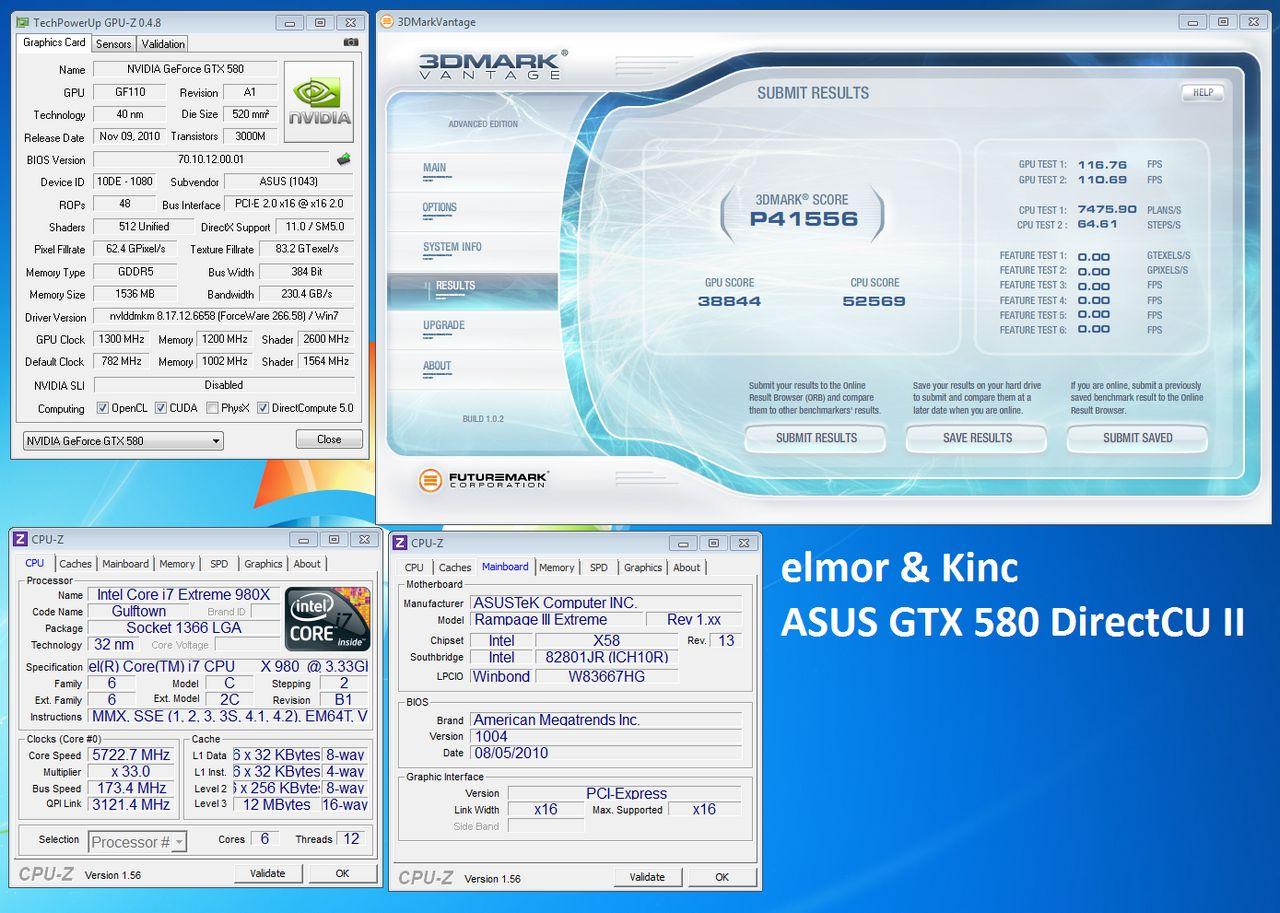 [21/02/2011] Single-GPU-Rekord mit Geforce GTX 580 von Asus (1)