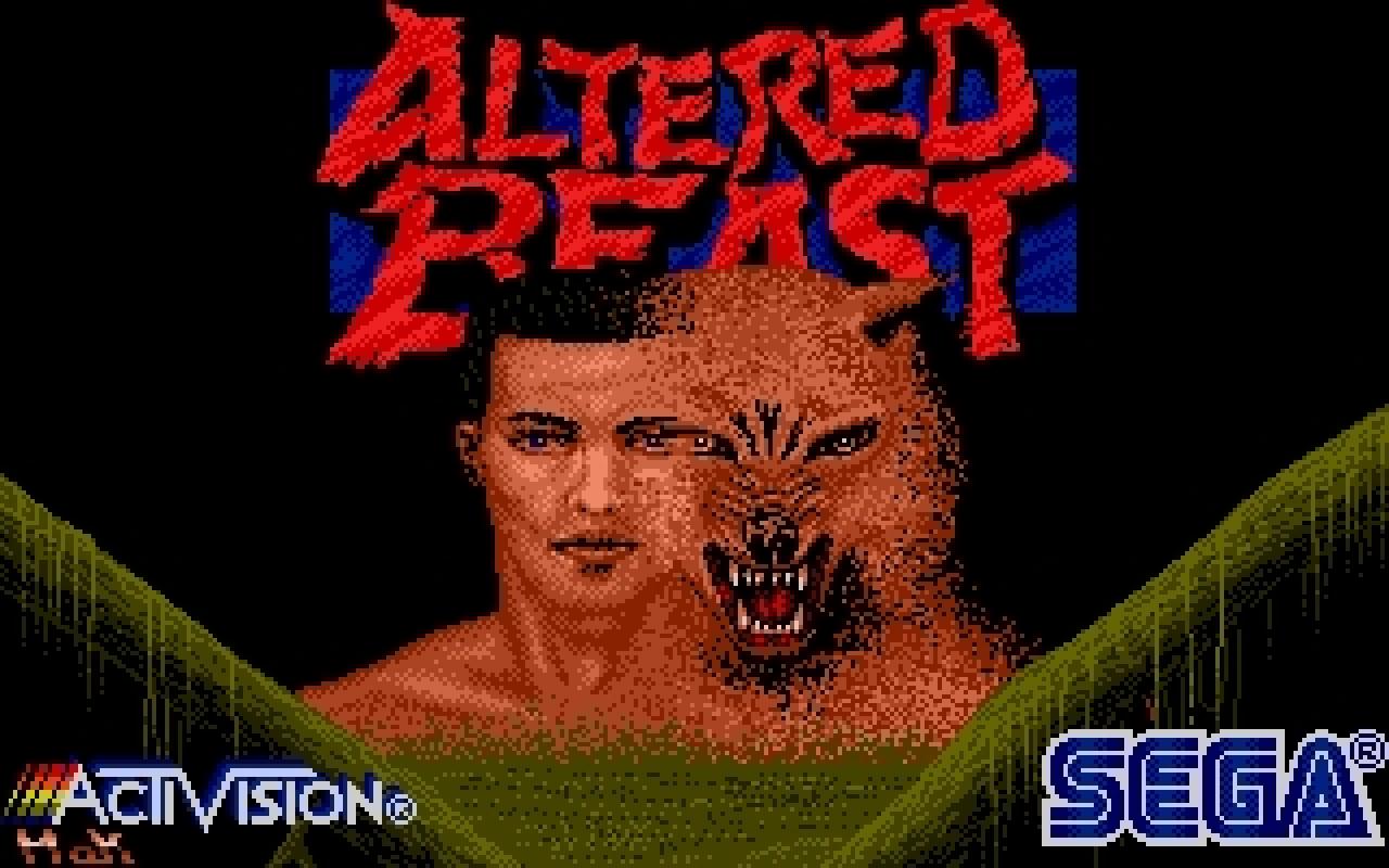 [16/02/2011] Altered Beast Amiga Startbildschirm 1989 
