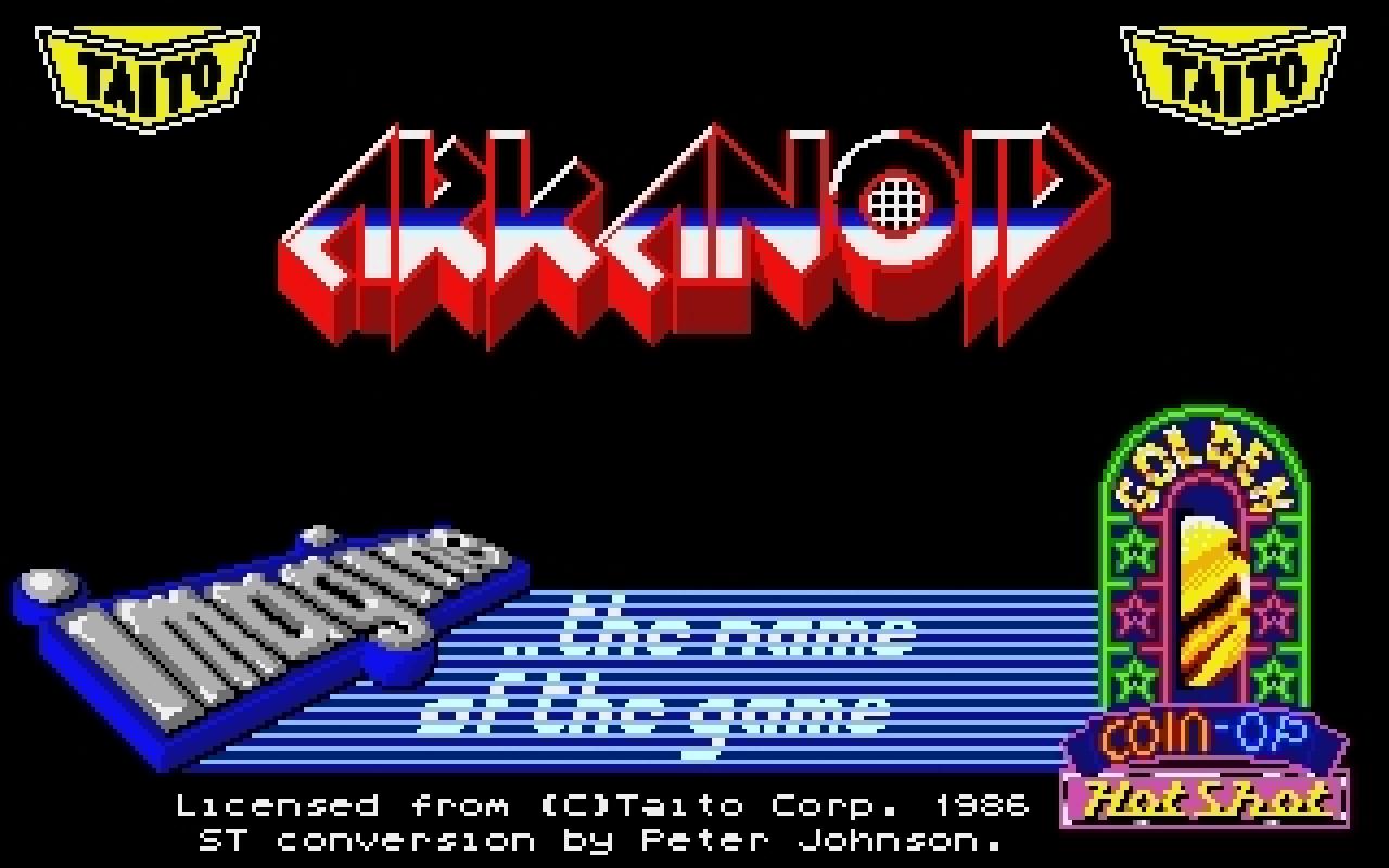 [22/02/2011] Arkanoid Atari ST Men 1986