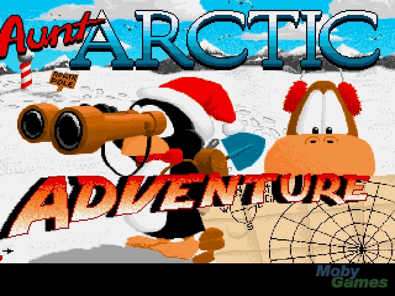 [16/02/2011] Aunt Arctic Adventure Amiga Startbildschirm 1988 