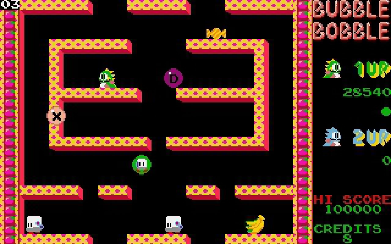 [22/02/2011] Bubble Bobble Atari ST Ingame 1987