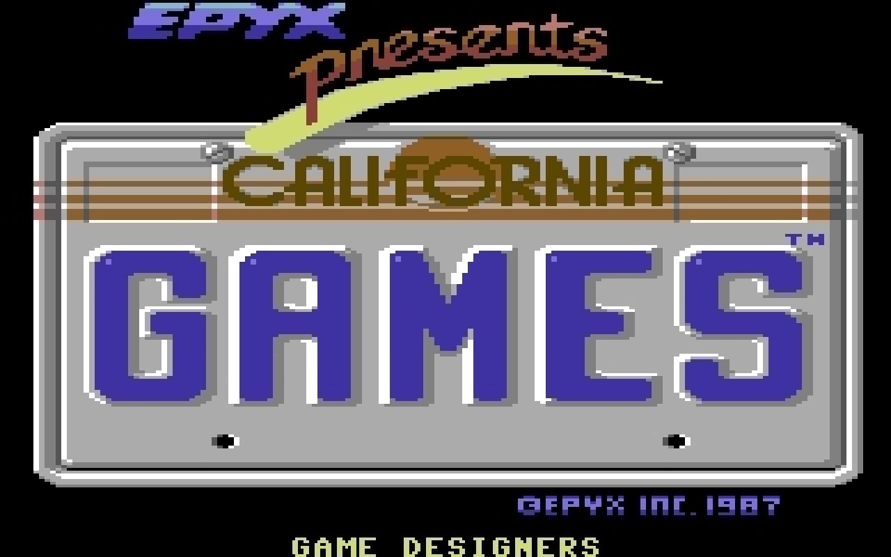 [10/02/2011] California Games 1887 Startbildschirm