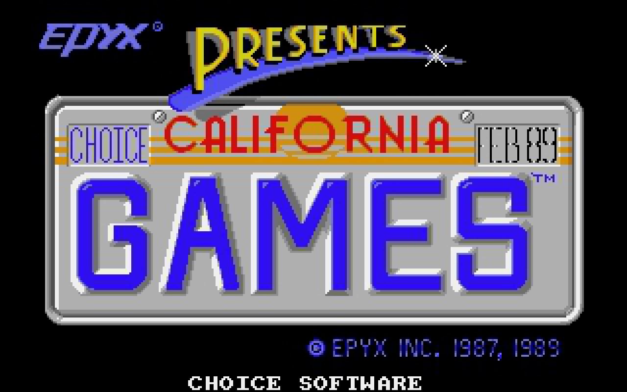 [22/02/2011] California Games Atari ST Men 1989