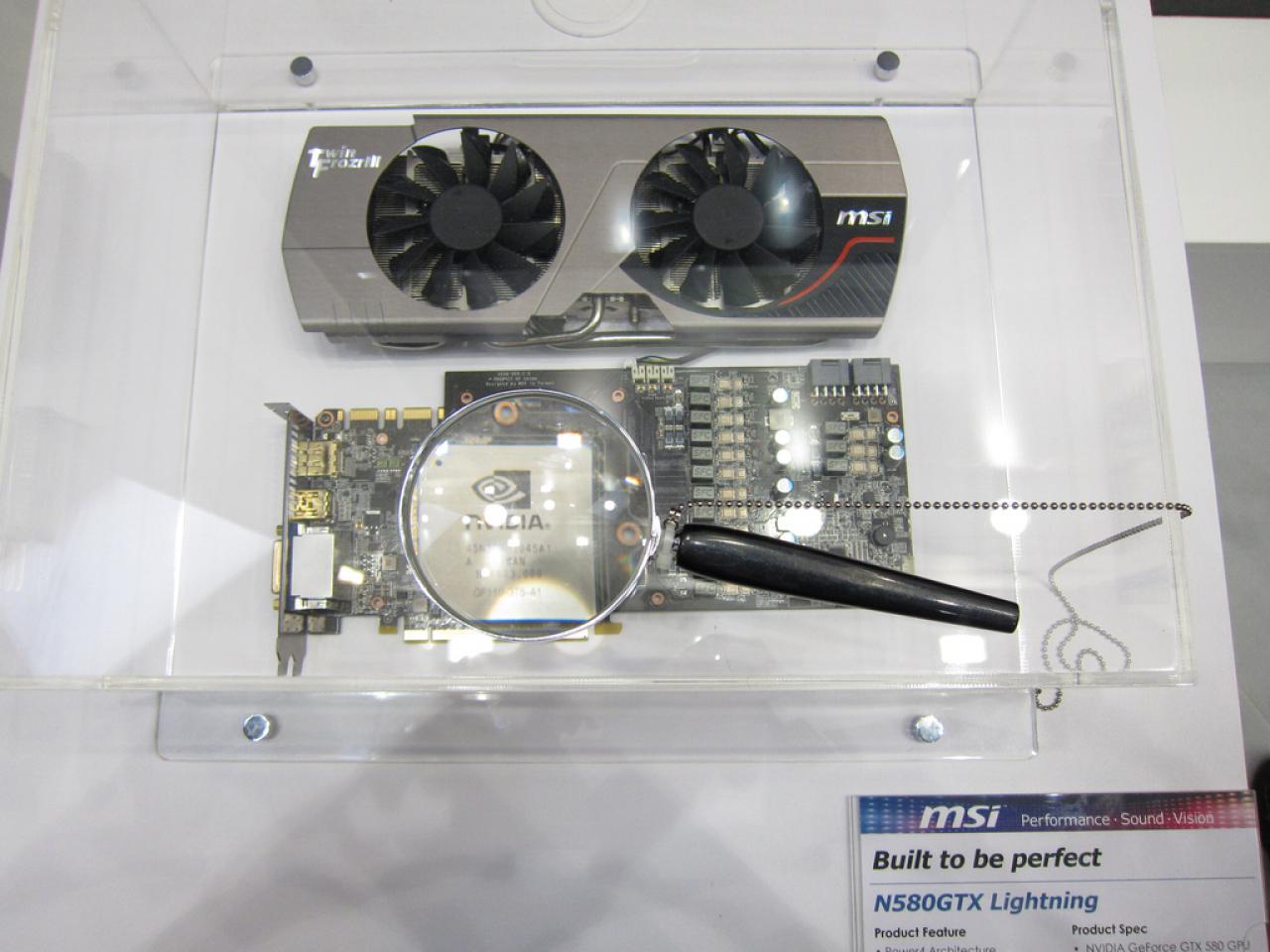 [28/02/2011] Cebit 2011 Asus Matrix vs MSI Lightning Luxus-HD-6970 und -GTX-580 8