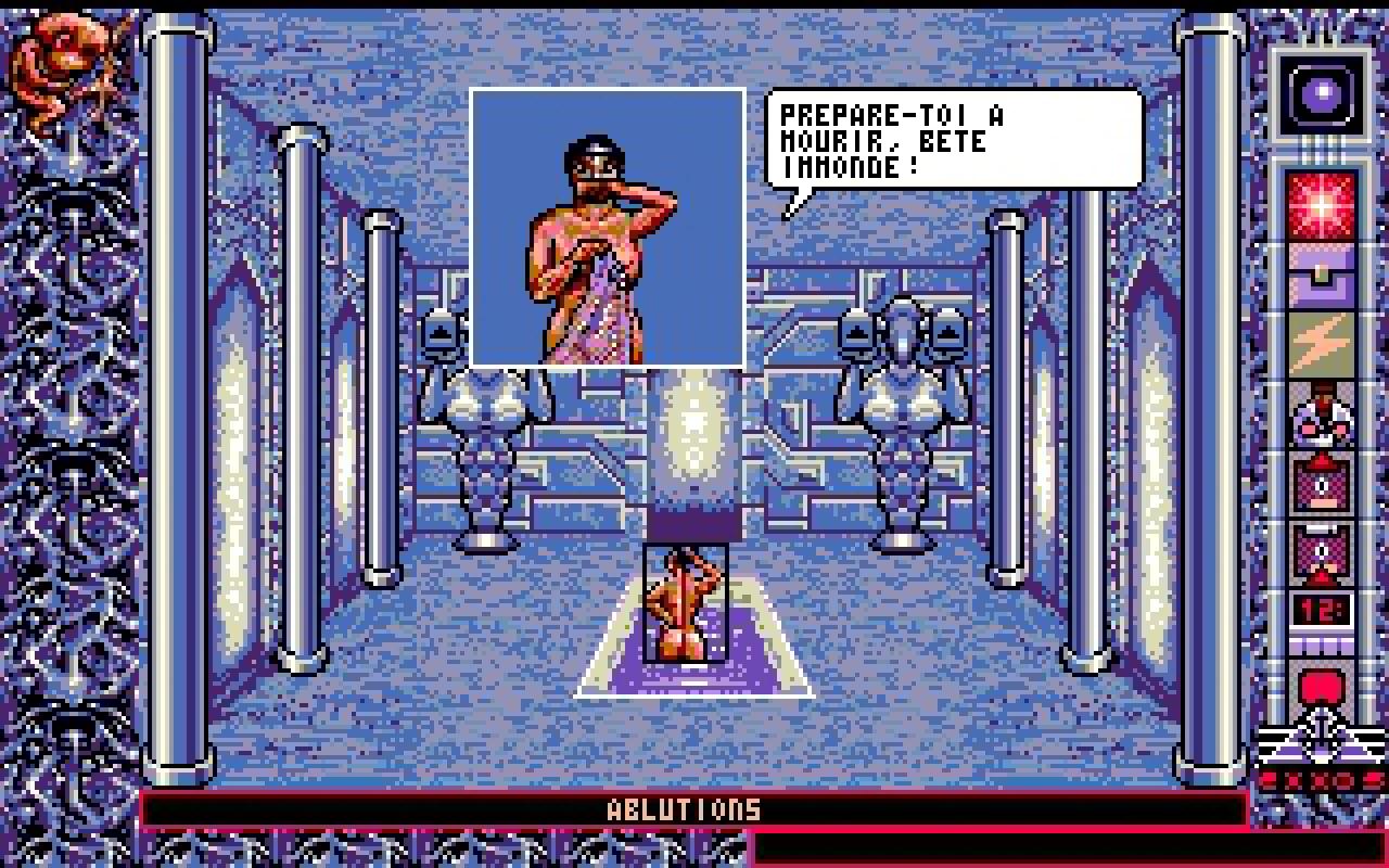[22/02/2011] Chamber of the Sci Mutant Priestess Atari ST Ingame 1989