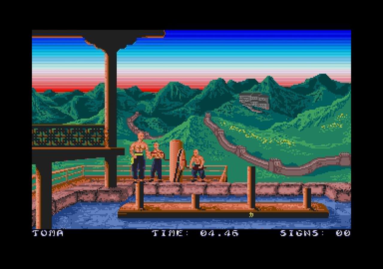 [22/02/2011] Chambers of Shaolin Atari ST Ingame 1989