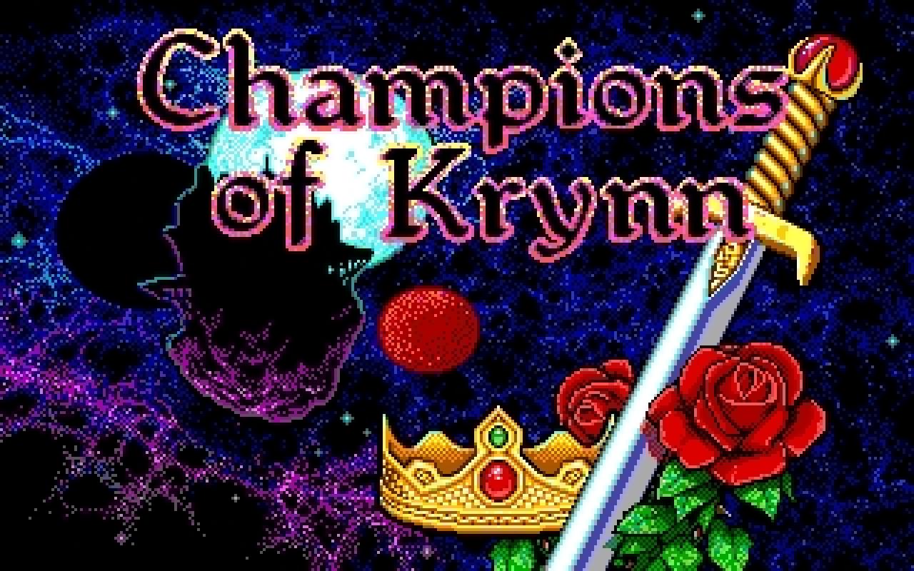 [16/02/2011] Champions of Krynn Amiga Startbildschirm 1990 