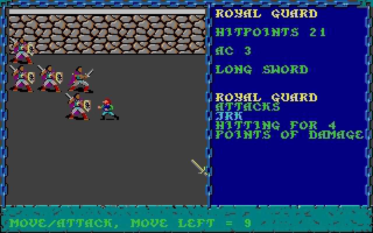 [22/02/2011] Curse of the Azure Bonds Atari ST Ingame 1991