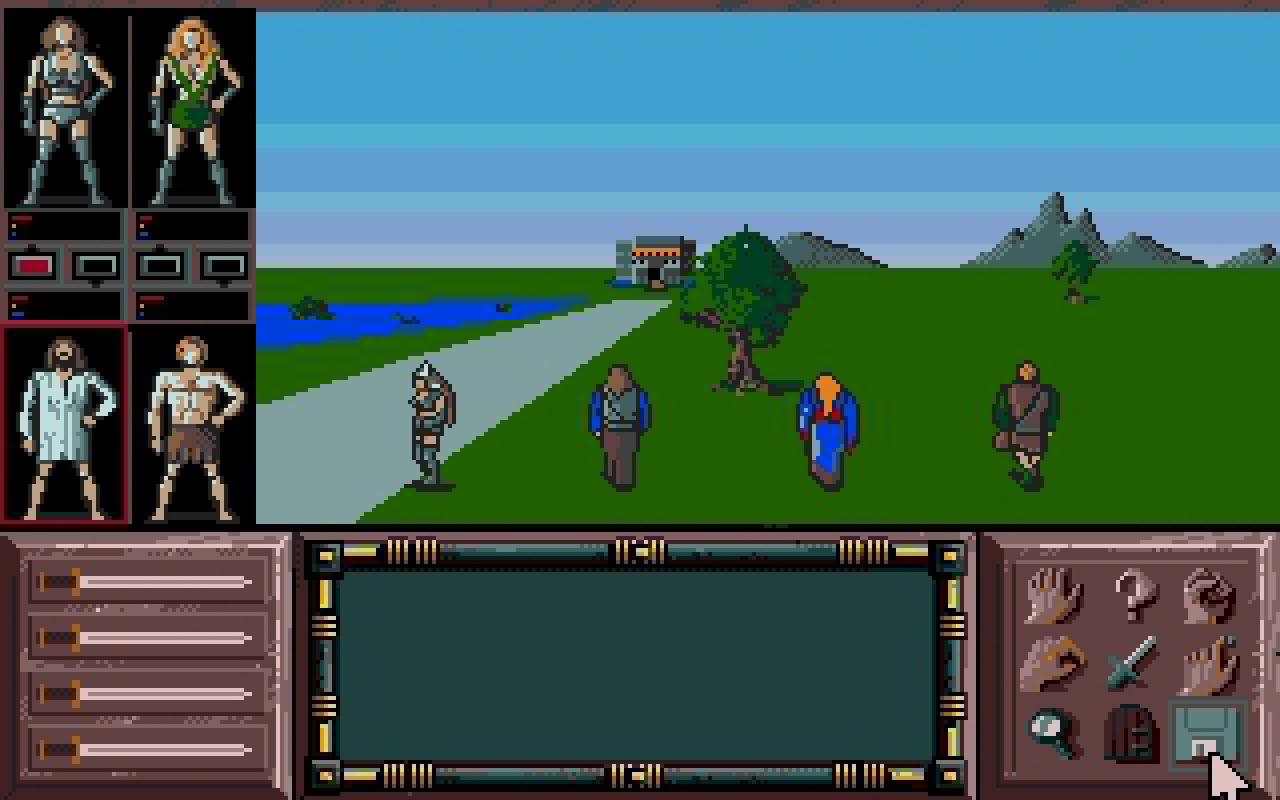 [22/02/2011] Drakkhen Atari ST Ingame 1989