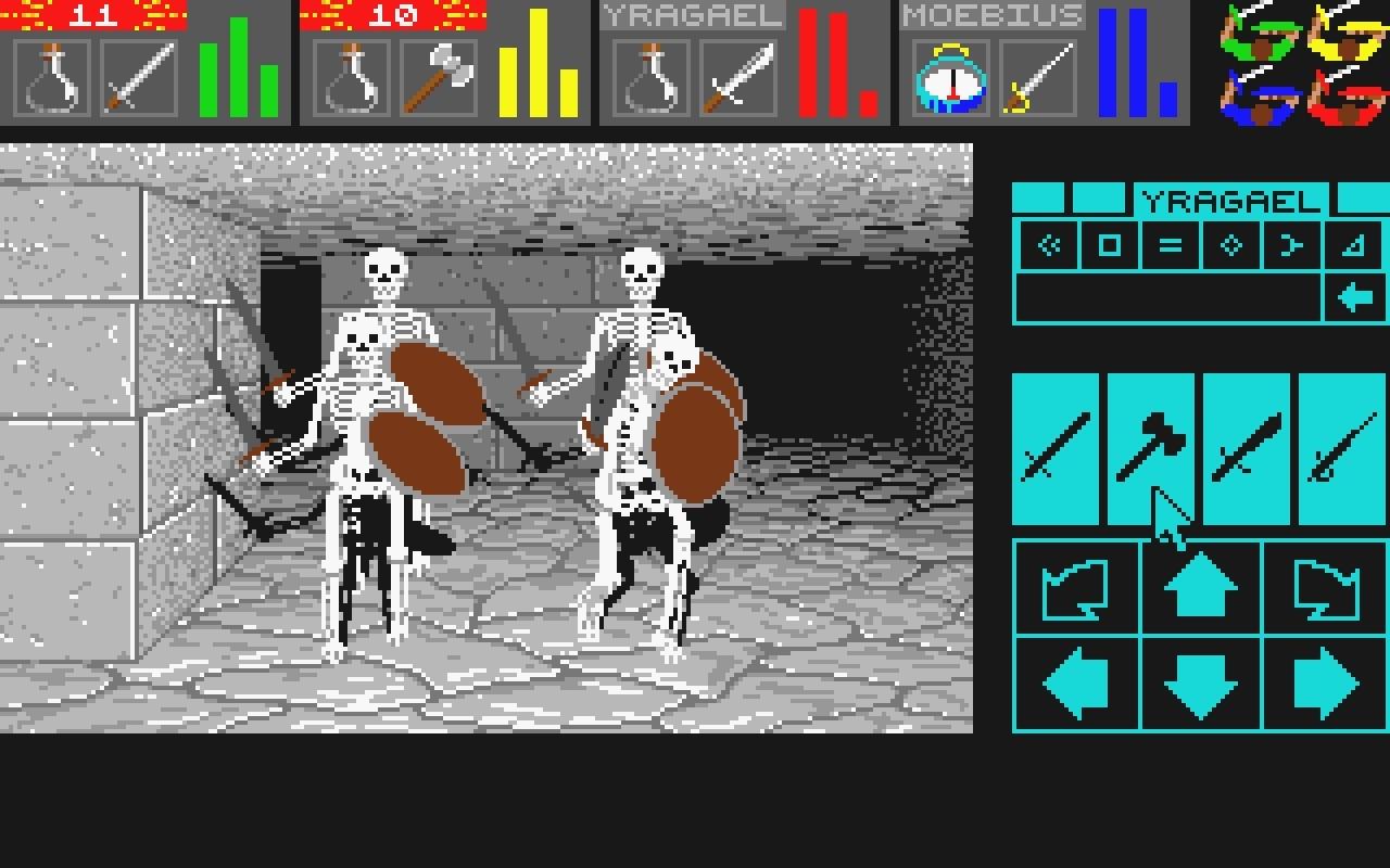[22/02/2011] Dungeon Master Atari ST Ingame 1987
