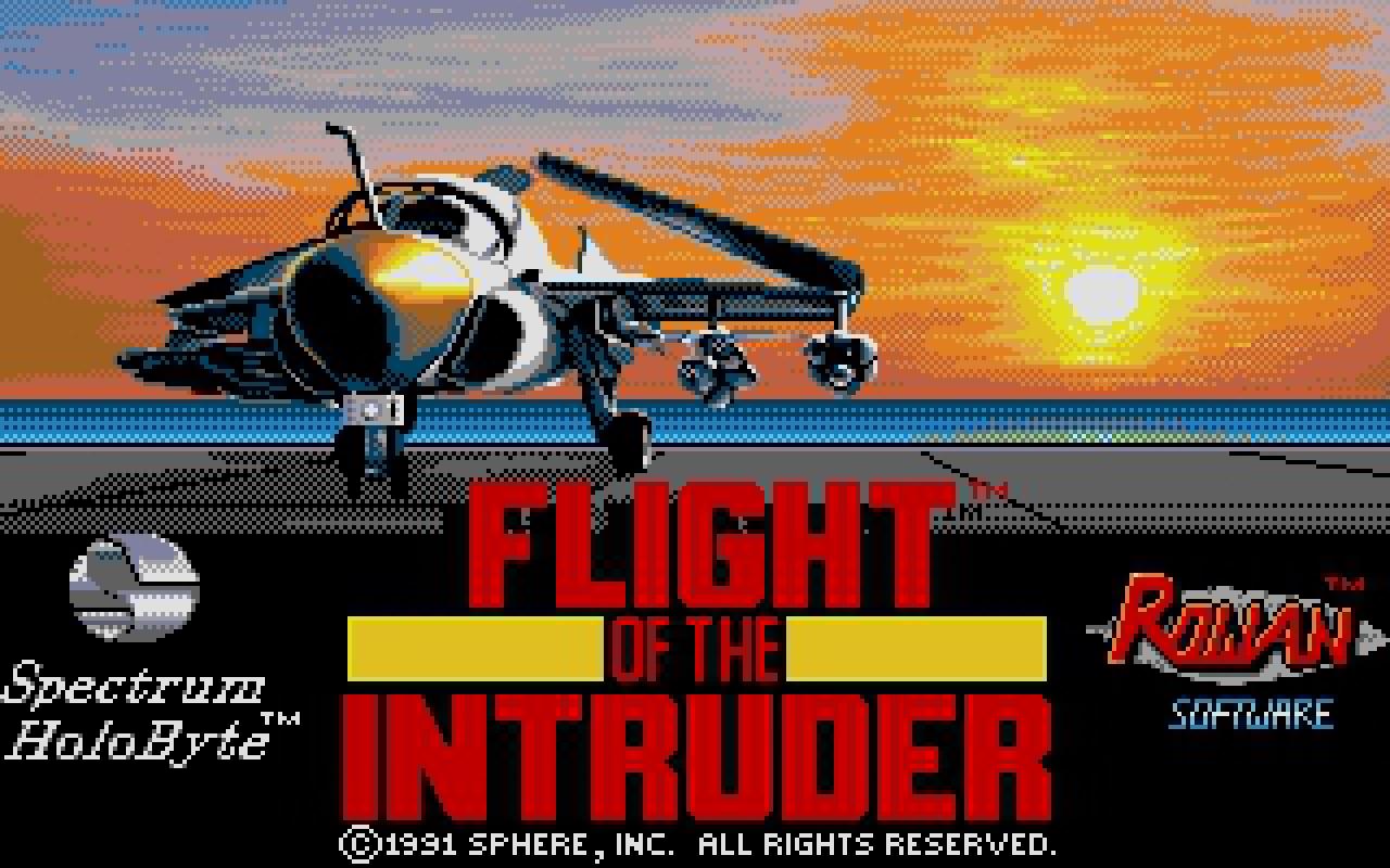 [22/02/2011] Flight of the Intruder Atari ST Men 1991