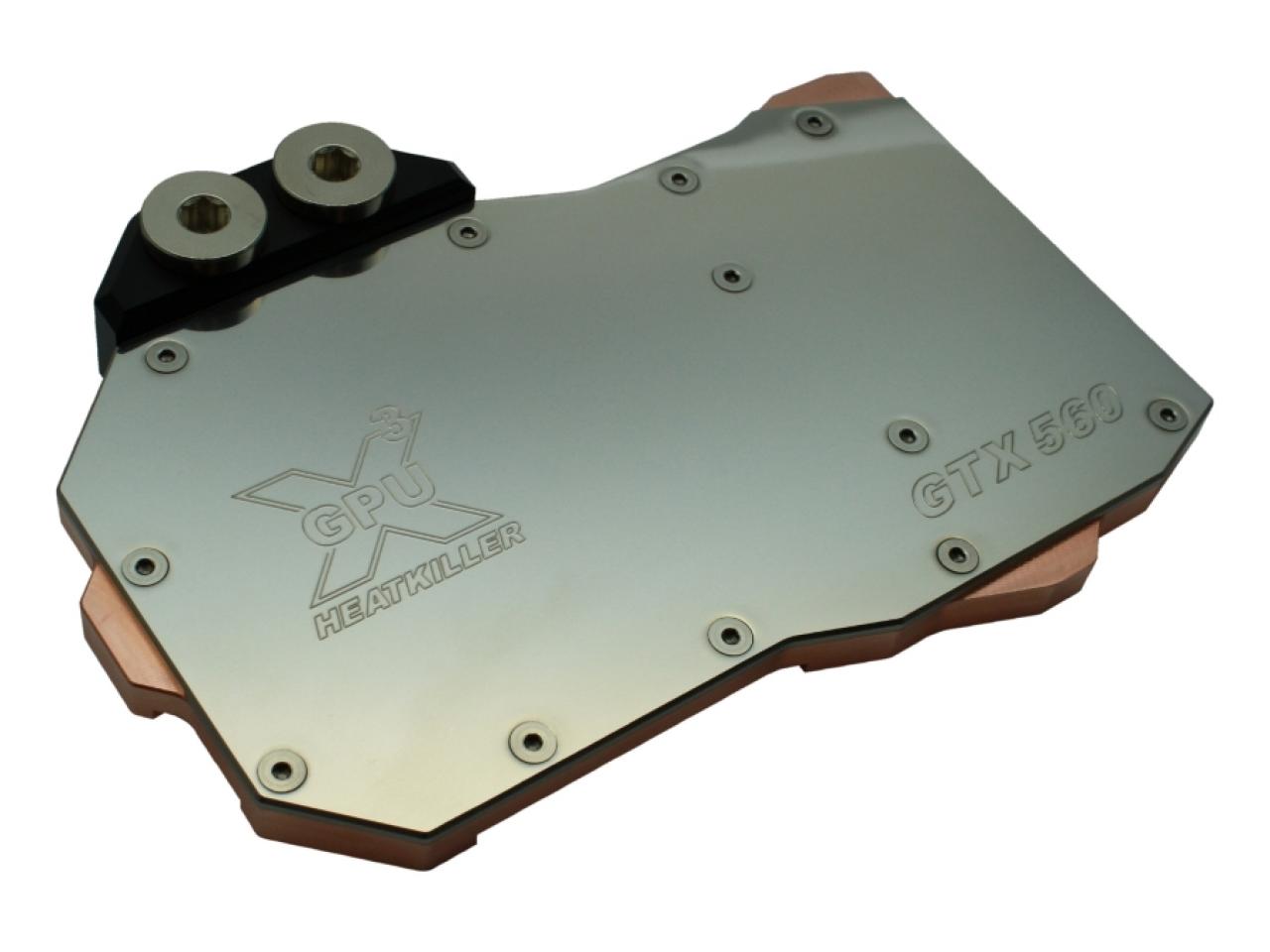 [27/02/2011] Watercool Heatkiller GPU-X³ GTX560. Der wohl erste verfügbare Kühler für die Nvidia Geforce GTX 560 Ti