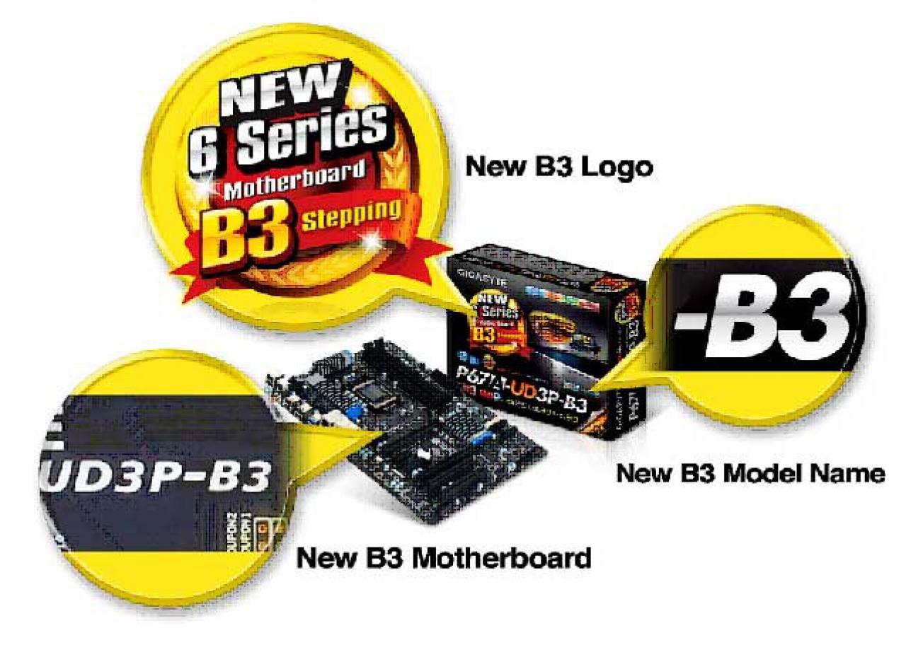 [25/02/2011] Gigabyte: Sockel-1155-Boards mit Revision-B3-Chip erkennen - Verpackung (1)