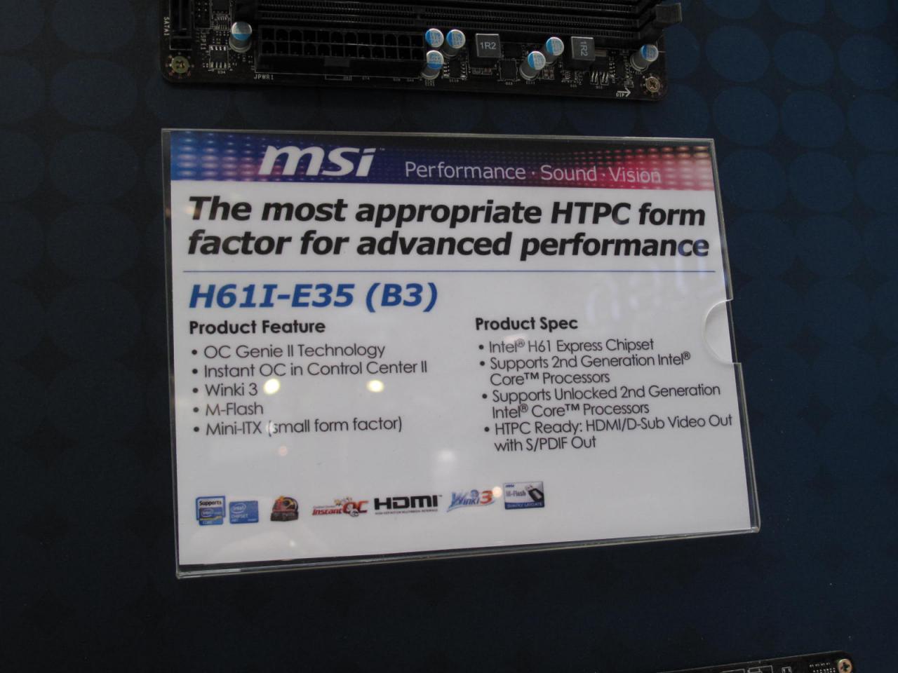 [28/02/2011] MSI H61I-E35 01