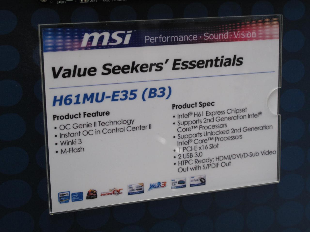 [28/02/2011] MSI H61MU-E35 01