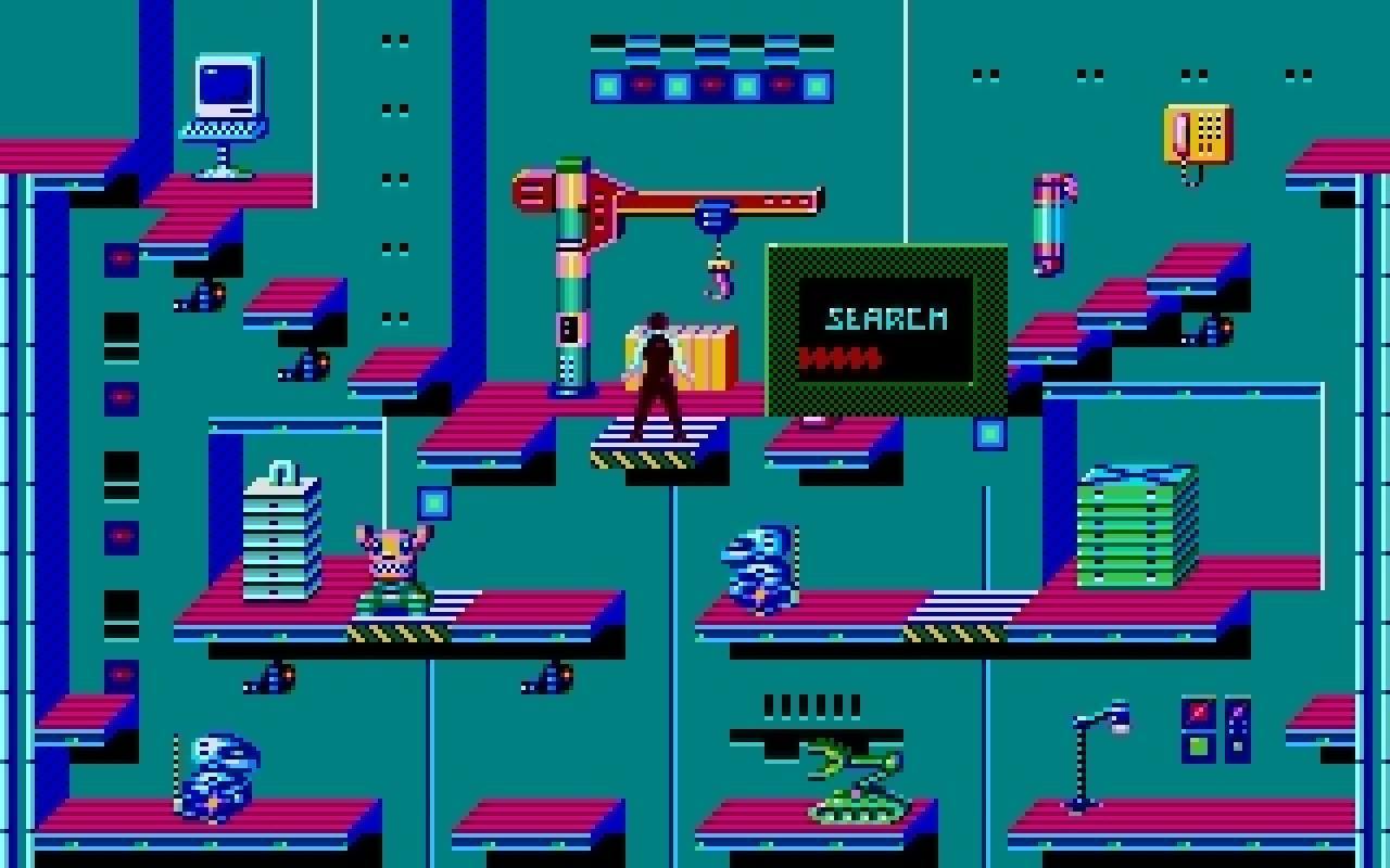 [22/02/2011] Impossible Mission II Atari ST Ingame 1988