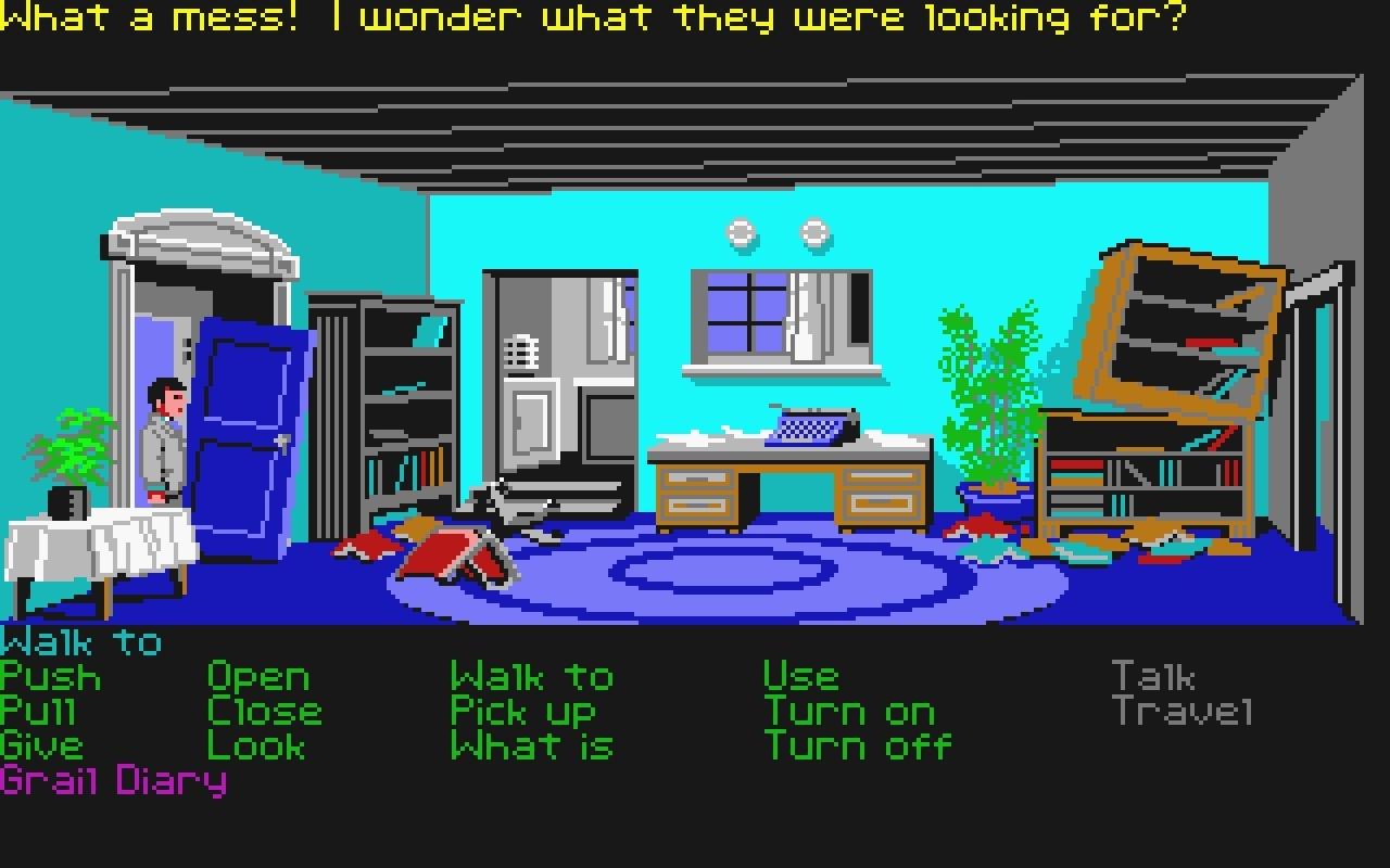 [22/02/2011] Indiana Jones and The Last Crusade The Graphic Adventure Atari ST Ingame 1989