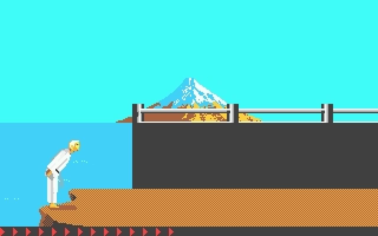 [22/02/2011] Karateka Atari ST Ingame 1989