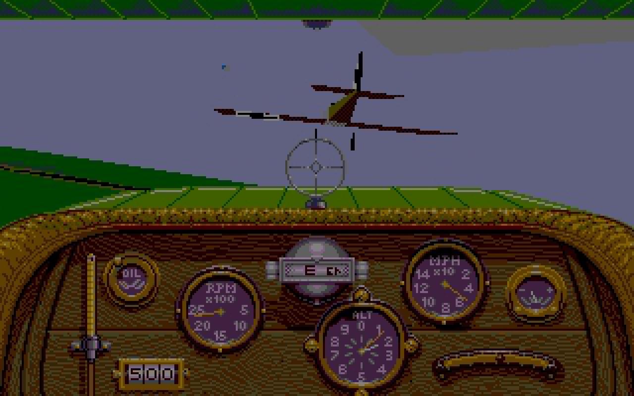 [22/02/2011] Knights of the Sky Atari ST Ingame 1991