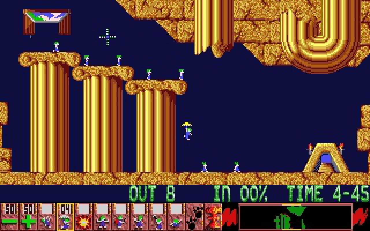 [22/02/2011] Lemmings Atari ST Ingame 1991