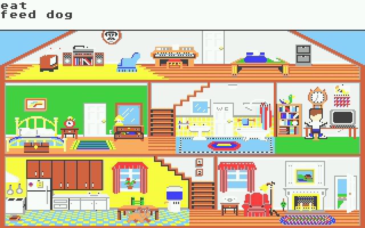 [22/02/2011] Little Computer People Atari ST Ingame 1986