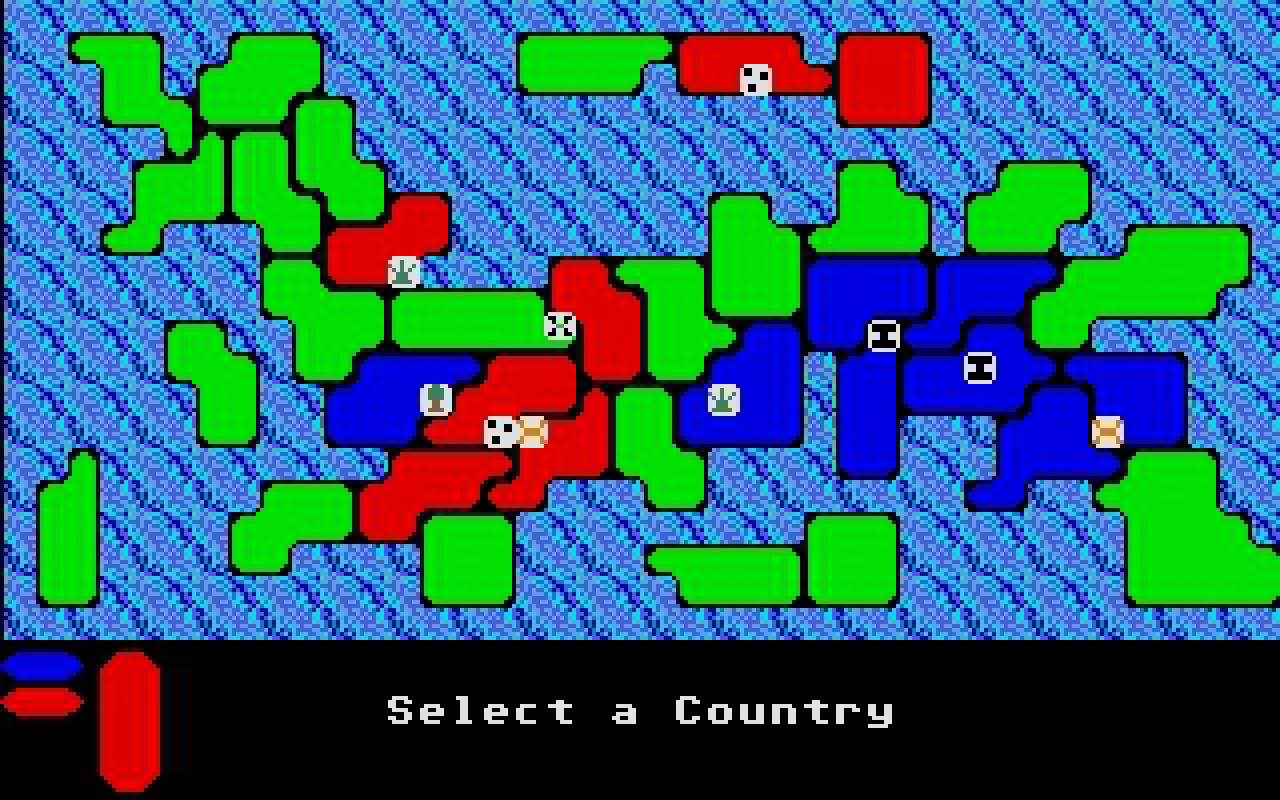 [22/02/2011] Lords of Conquest Atari ST Ingame 1988
