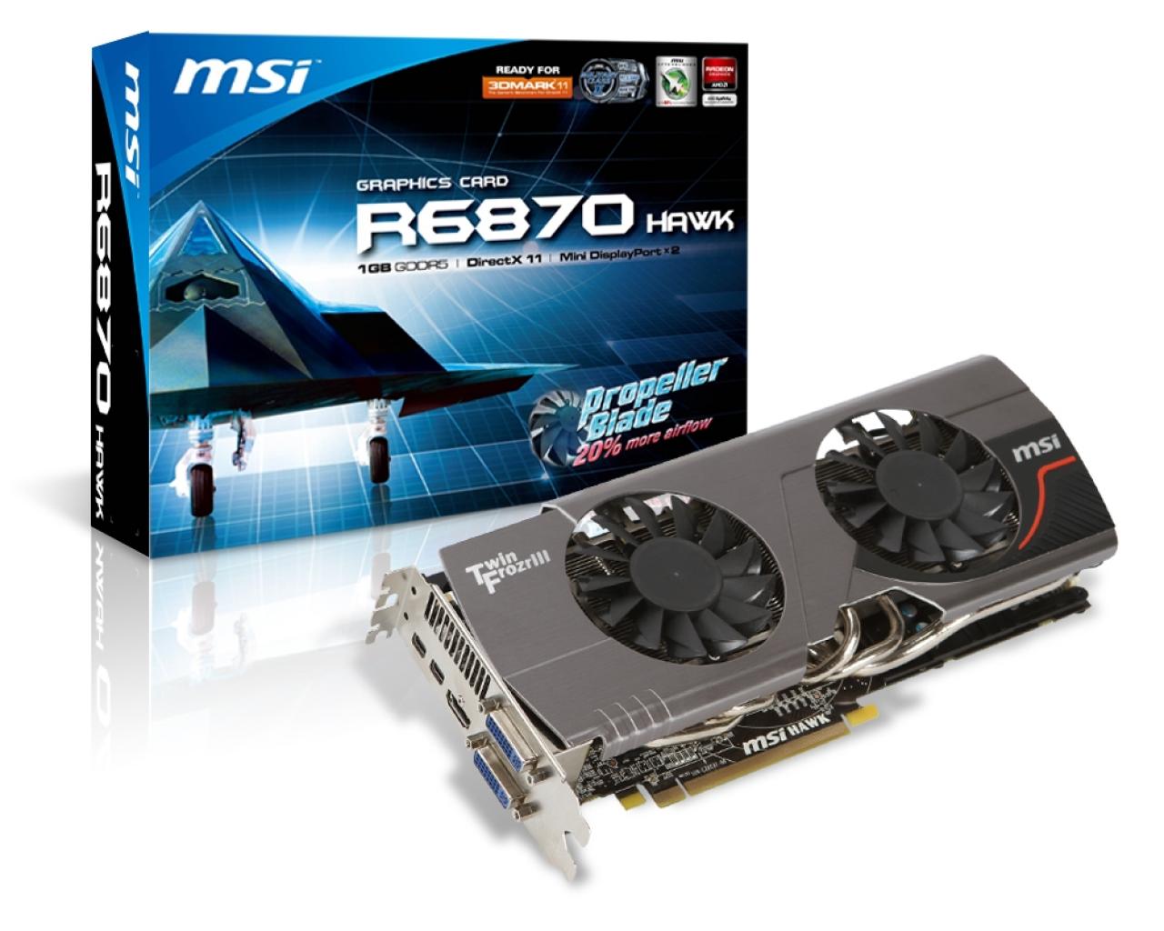 [08/02/2011] MSI R6870 Hawk: Werksübertaktete Radeon HD 6870 im Eigendesign (2)